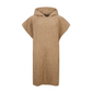 Poncho with linen | sand